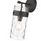 Z-Lite Fontaine 1 Light Wall Sconce, Matte Black & Clear 3035-1SS-MB - alternate 7
